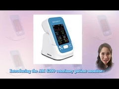 6 महत्वपूर्ण संकेत मॉनिटर सर्जिकल पशु चिकित्सा रोगी मॉनिटर रिचार्जेबल लिथियम आयन