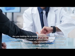 SpO2 और PR फिंगरटिप पल्स मॉनिटर 8 सेकंड का त्वरित परीक्षण