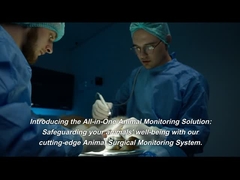 AM6100 बहु पैरामीटर ब्लूटूथ पशु चिकित्सा रोगी मॉनिटर चिकित्सा उपकरण उपकरण